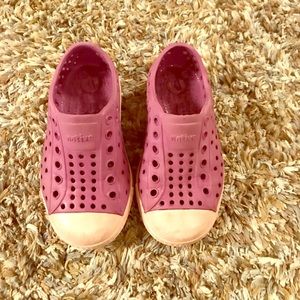 Native Jefferson Toddler Size 7 -purple